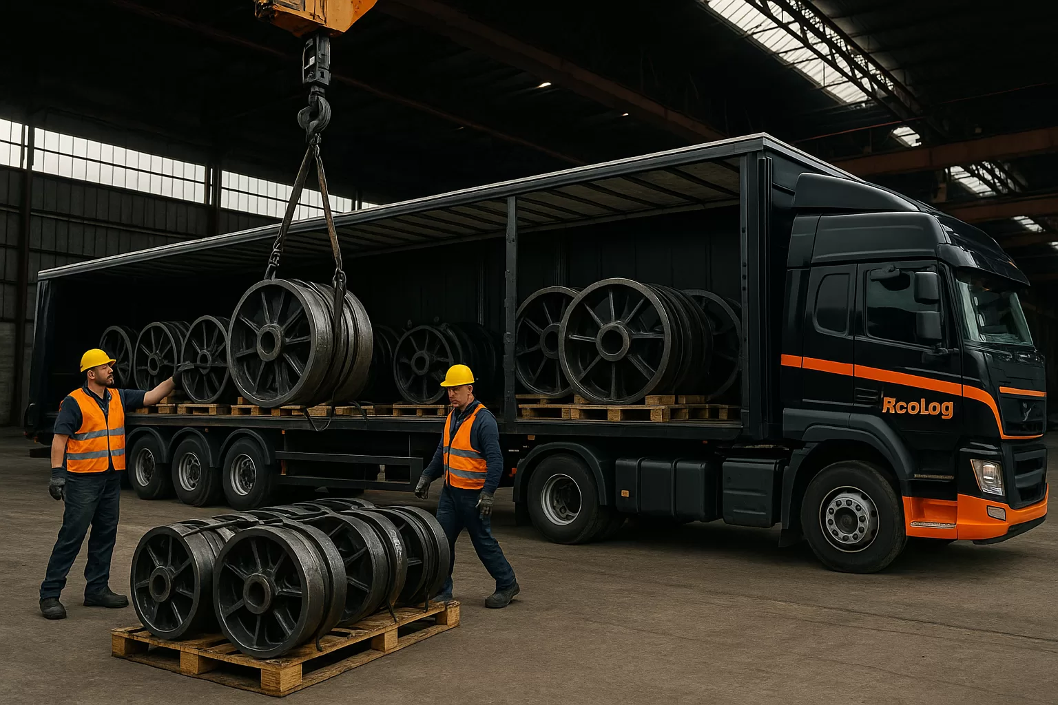 Transporte especializado para metalúrgicas com segurança e precisão