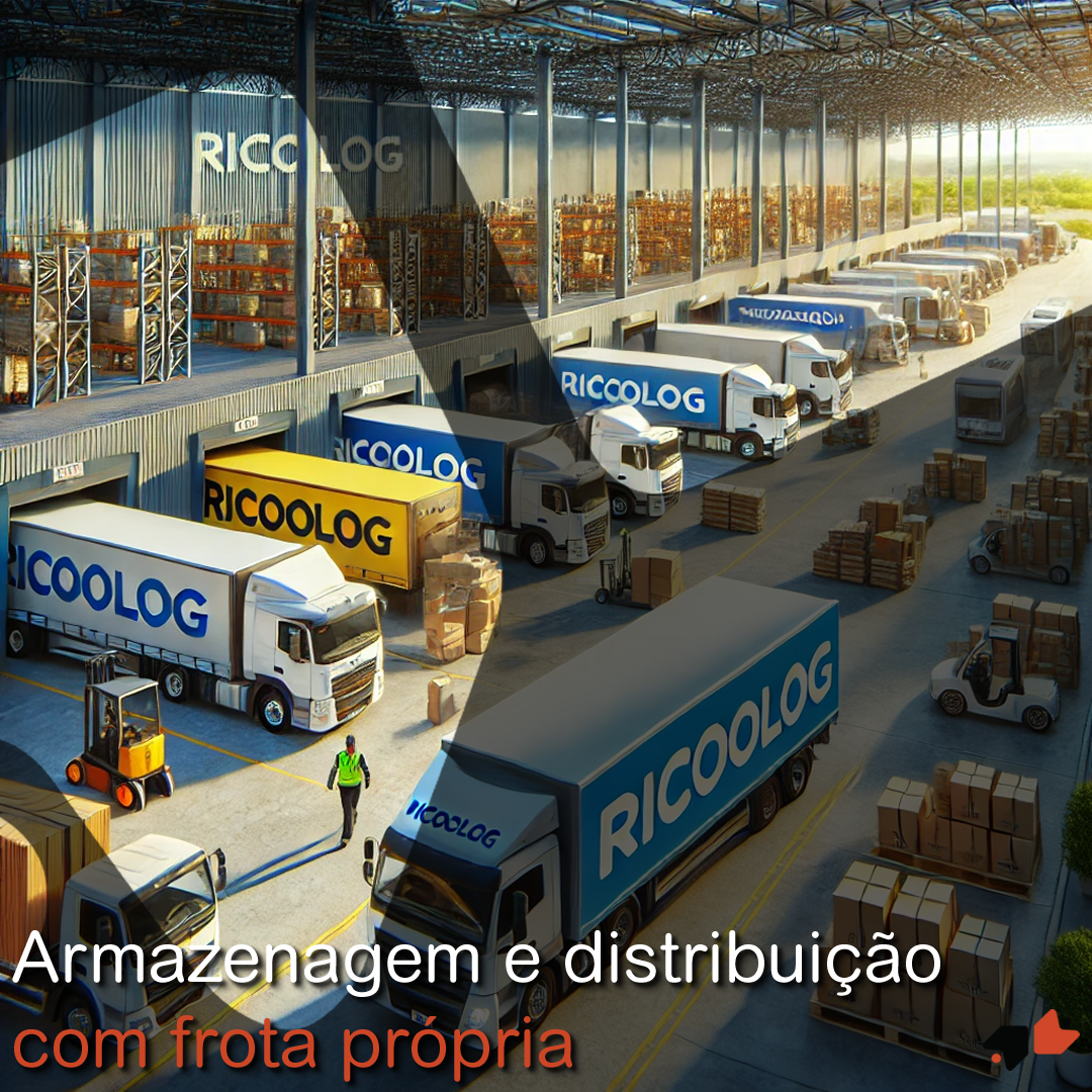 Armazenagem e distribuição com frota própria