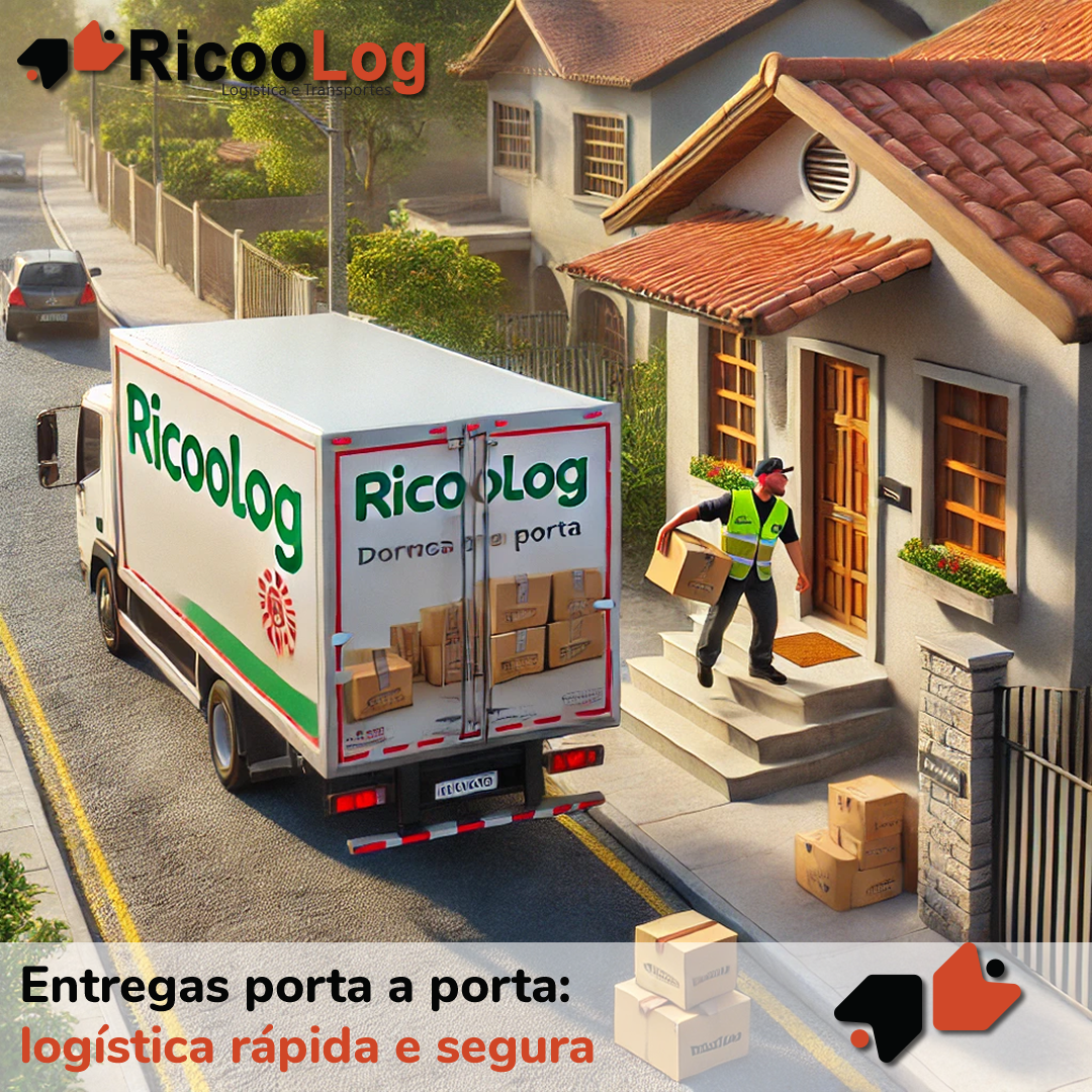 Entregas porta a porta: logística rápida e segura