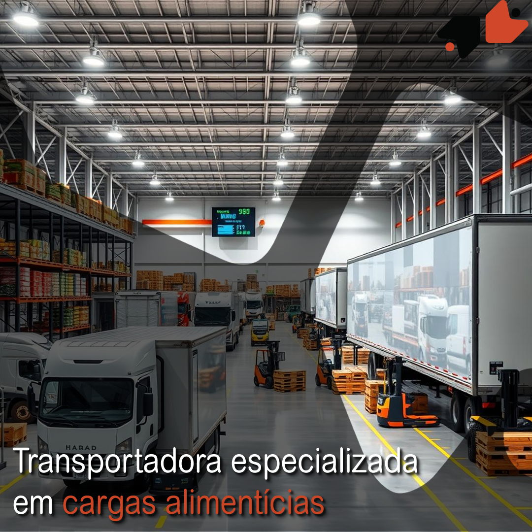 Transportadora especializada em cargas alimentícias