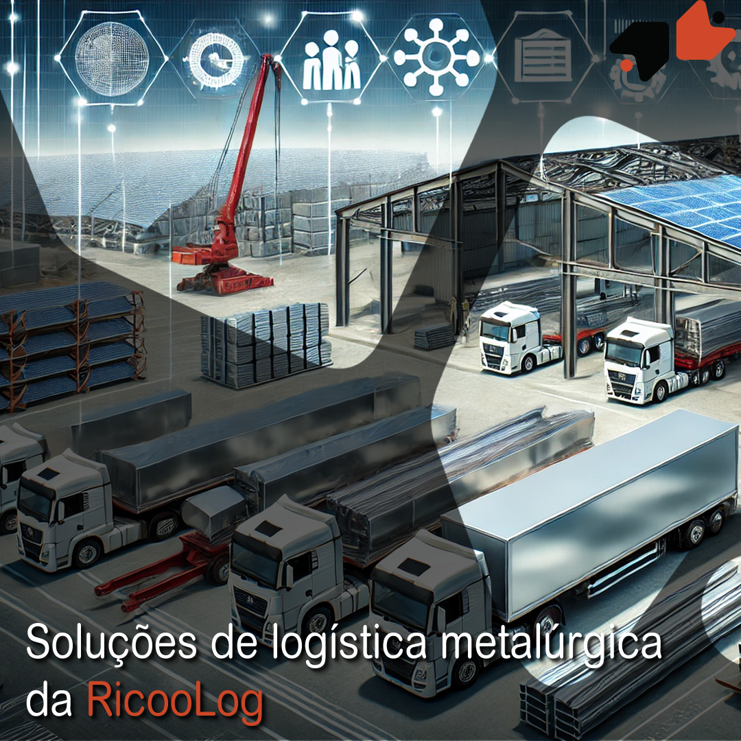 Soluções de logística metalúrgica da RicooLog