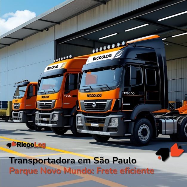 Transportadora em São Paulo Parque Novo Mundo: frete eficiente