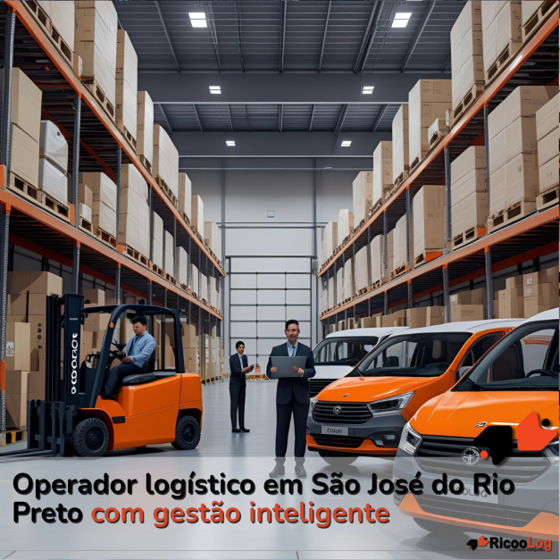 Operador logístico em São José do Rio Preto com gestão inteligente