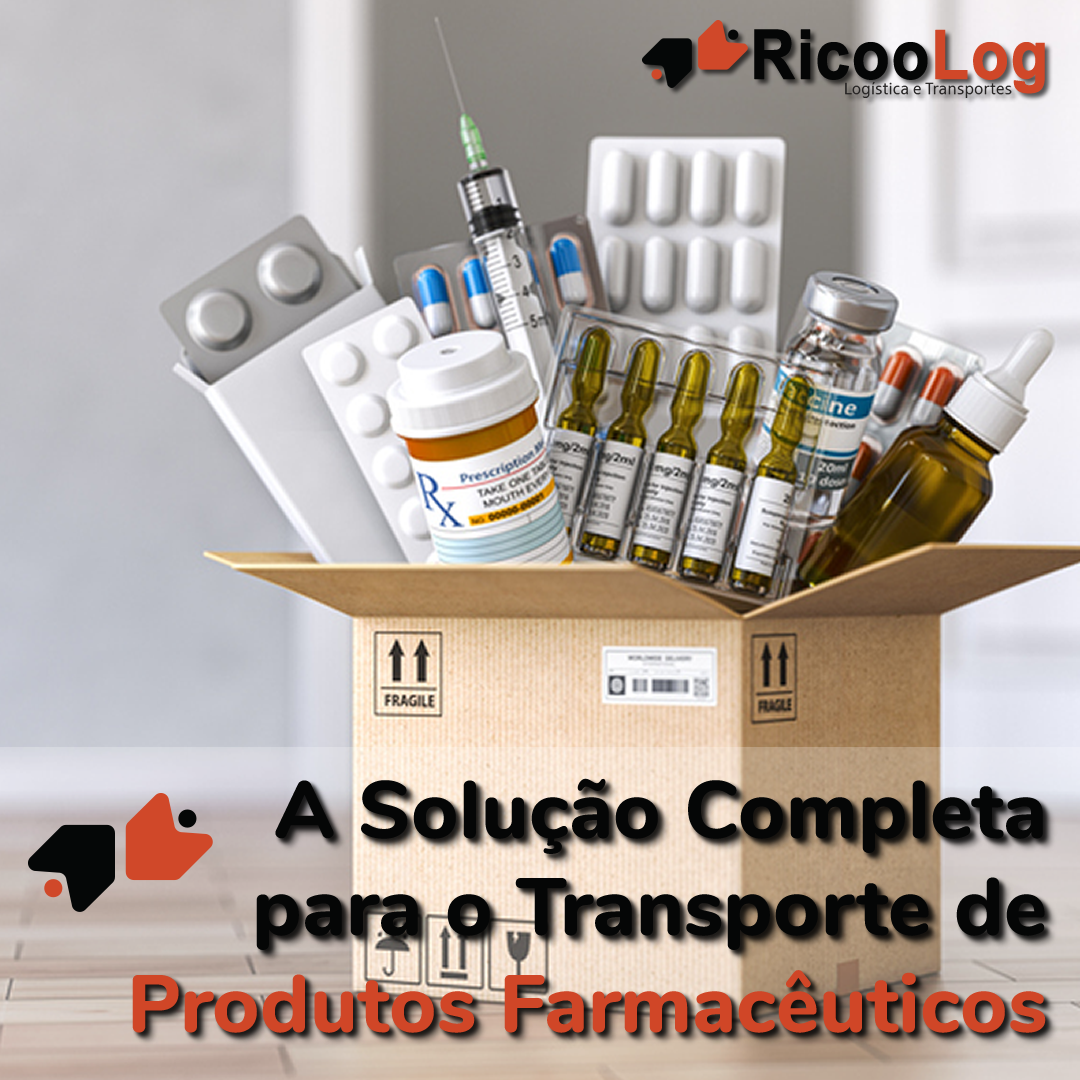 RicooLog: A Solução Completa para o Transporte de Produtos Farmacêuticos