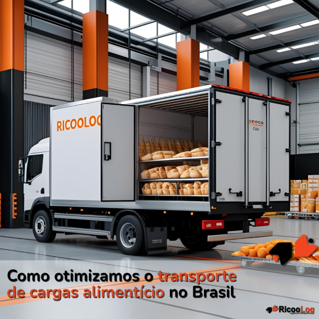 Como otimizamos o transporte de cargas alimentício no Brasil