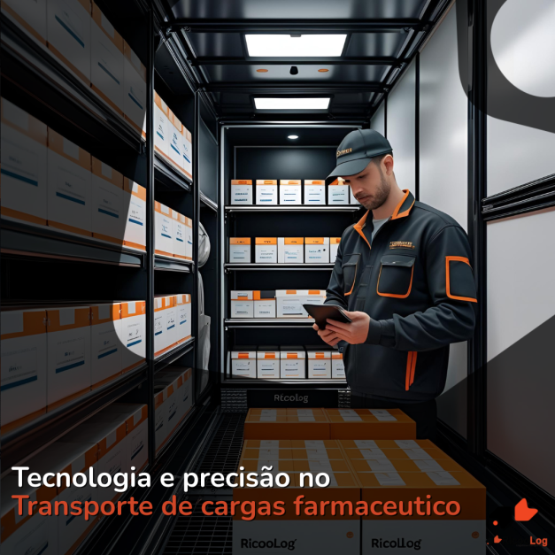 Tecnologia e precisão no transporte de cargas farmaceutico