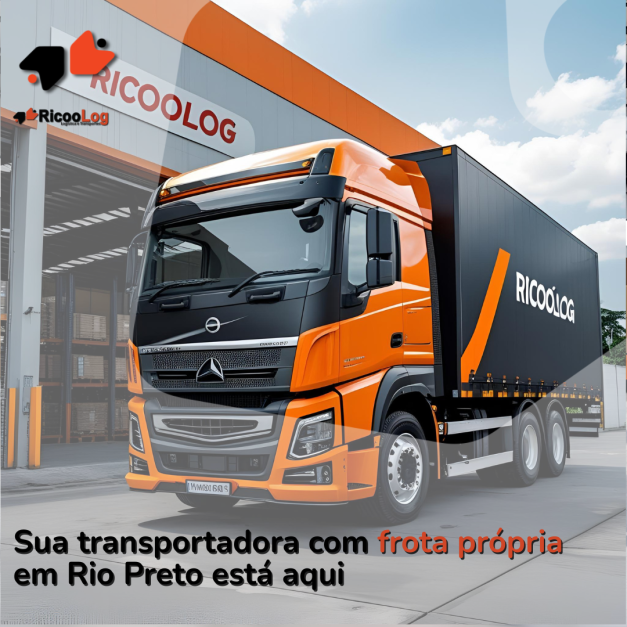 Sua transportadora com frota própria em Rio Preto está aqui