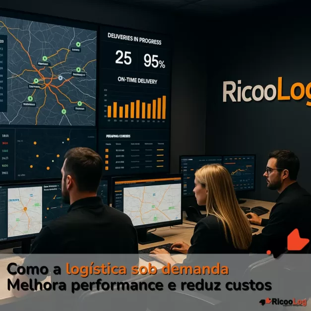 Como a logística sob demanda melhora performance e reduz custos