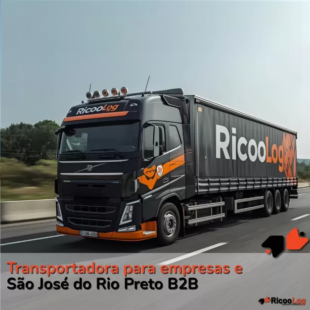 Transportadora para empresas em São José do Rio Preto B2B