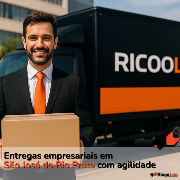 Entregas empresariais em São José do Rio Preto com agilidade