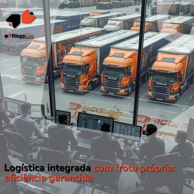 Logística integrada com frota própria: eficiência garantida