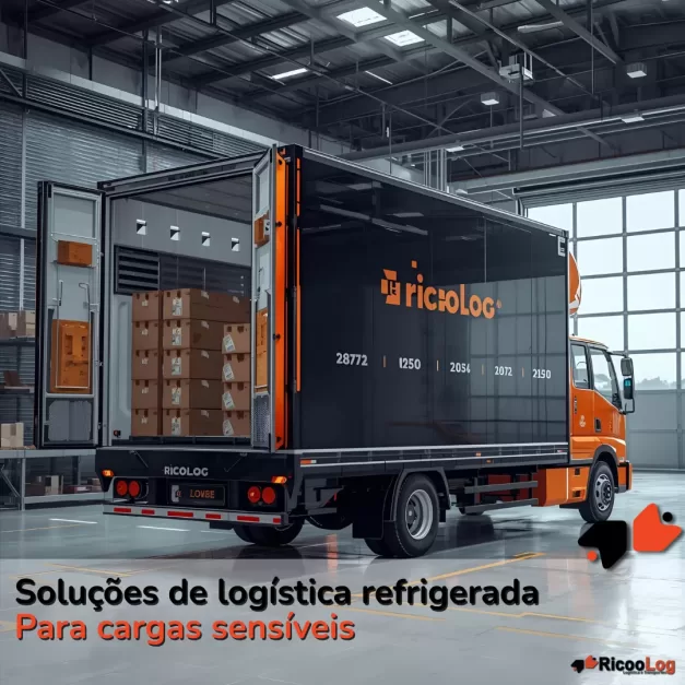 Soluções de logística refrigerada para cargas sensíveis