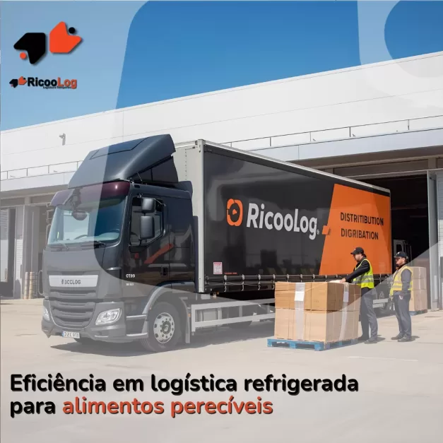 Eficiência em logística refrigerada para alimentos perecíveis