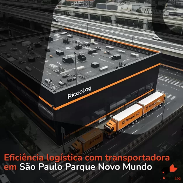 Eficiência logística com transportadora em São Paulo Parque Novo Mundo