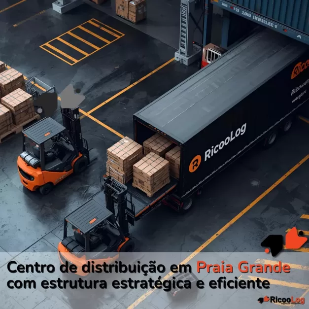 Centro de distribuição em Praia Grande com estrutura estratégica e eficiente