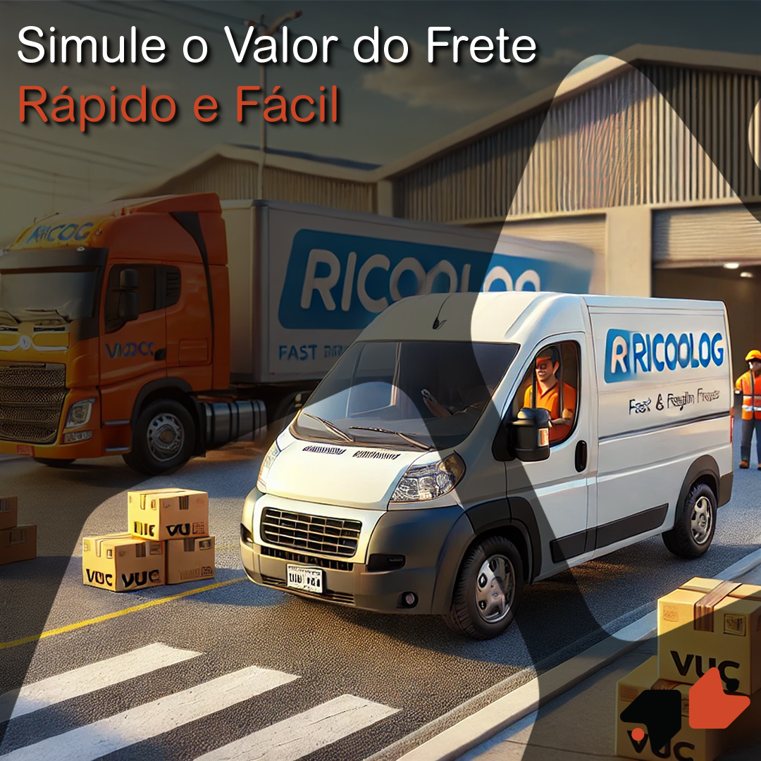 RicooLog: Simule o Valor do Frete Rápido e Fácil